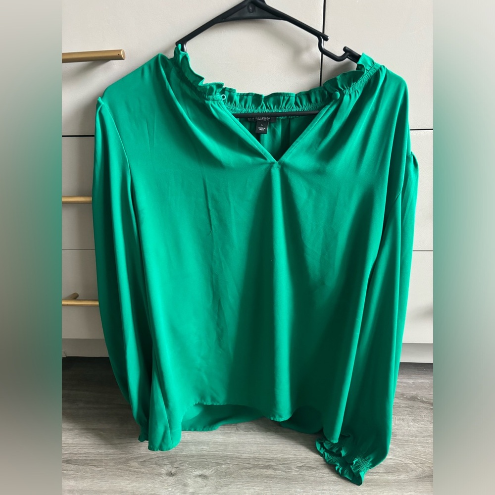 Green Ann Taylor Blouse